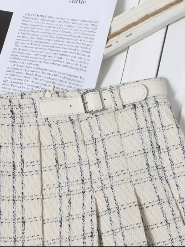 Comfy Pleated Ruched Skirt