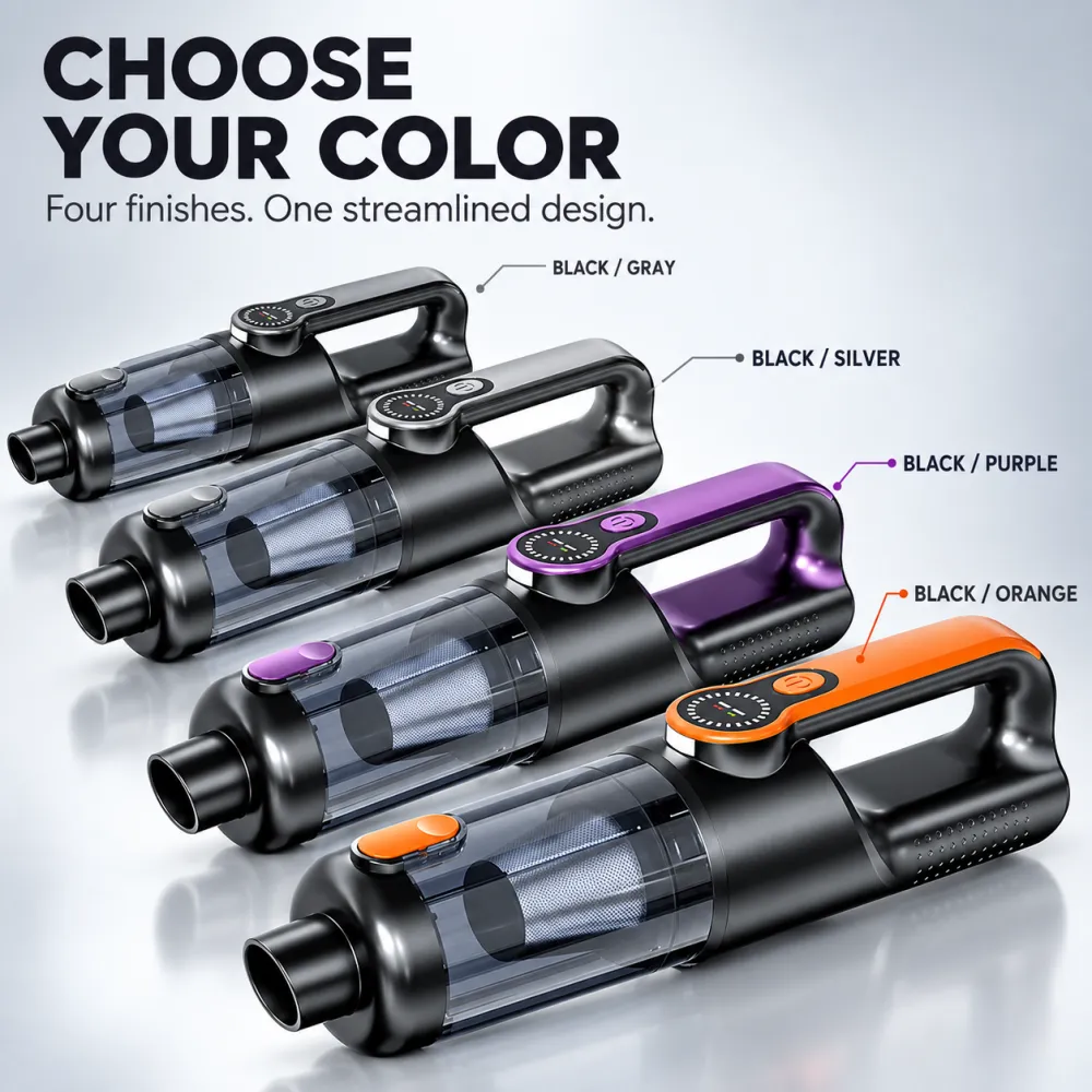Powerful Suction Brushless Car Vacuum Cleaner