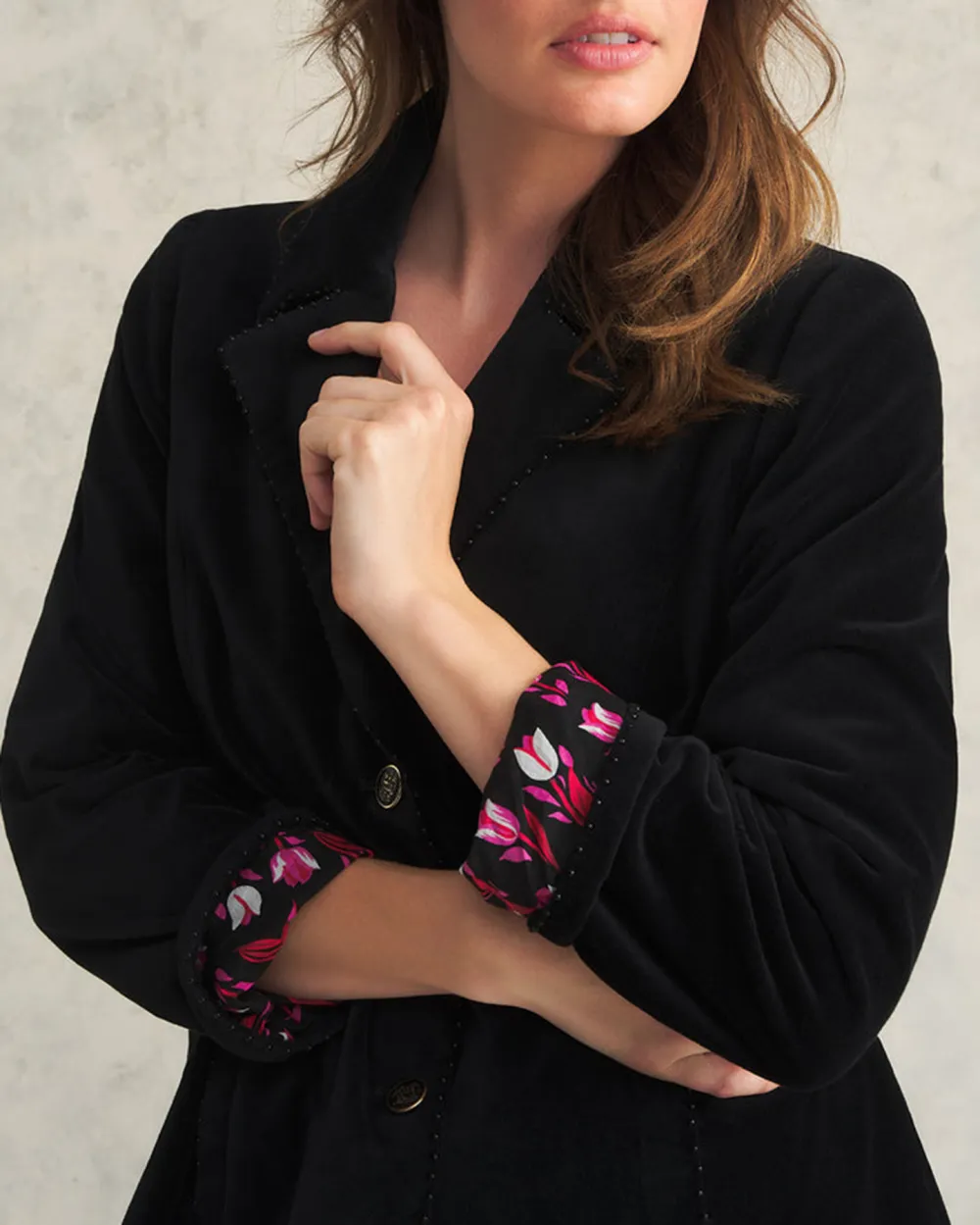 Cotton Velour Jacket