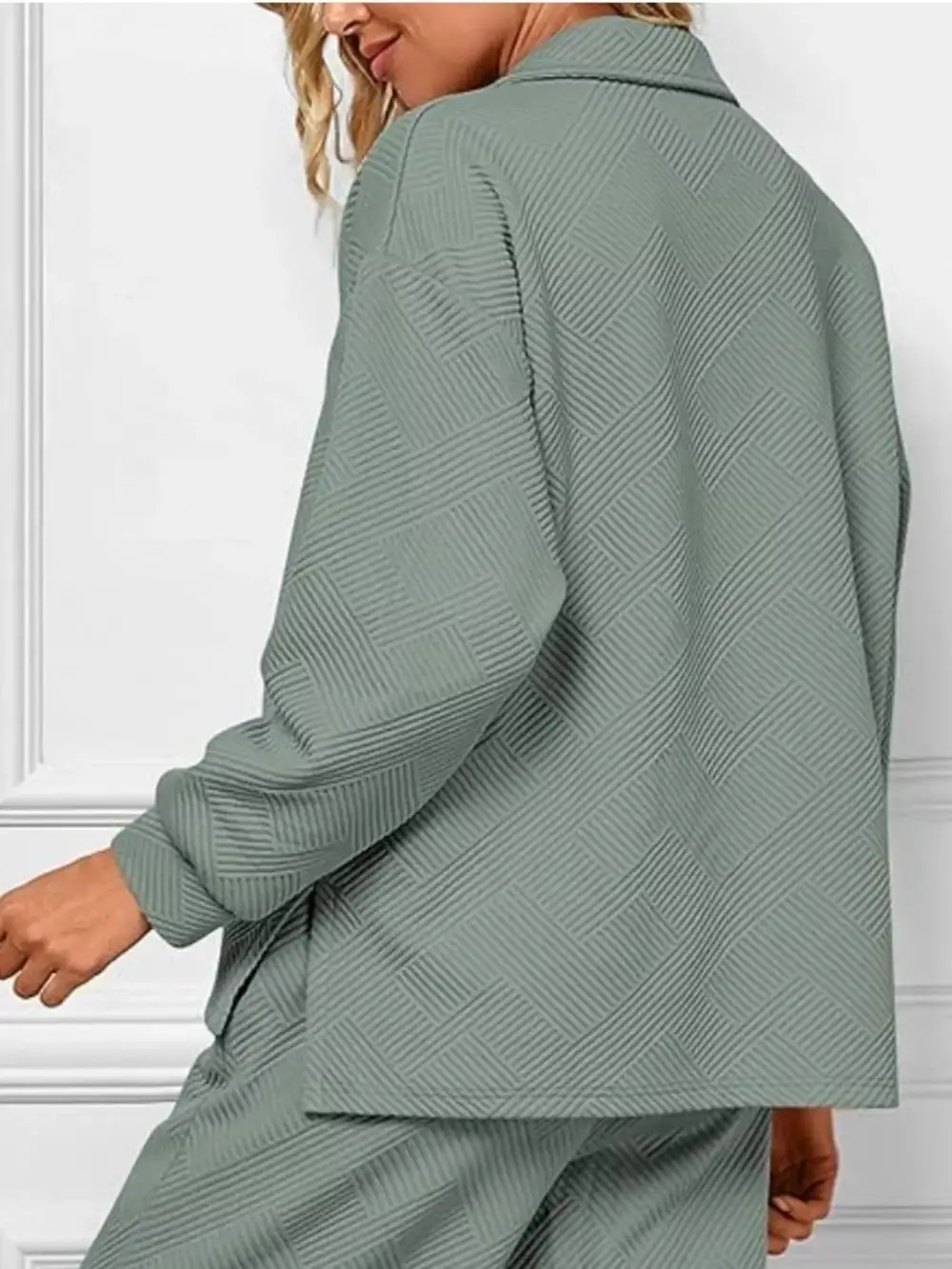 Drawstring Side Slit Set