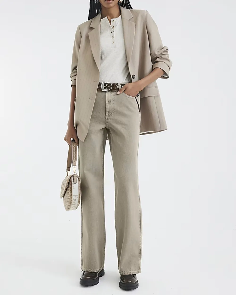 Pure Cotton Multi-Pocket Practical Versatile Jeans