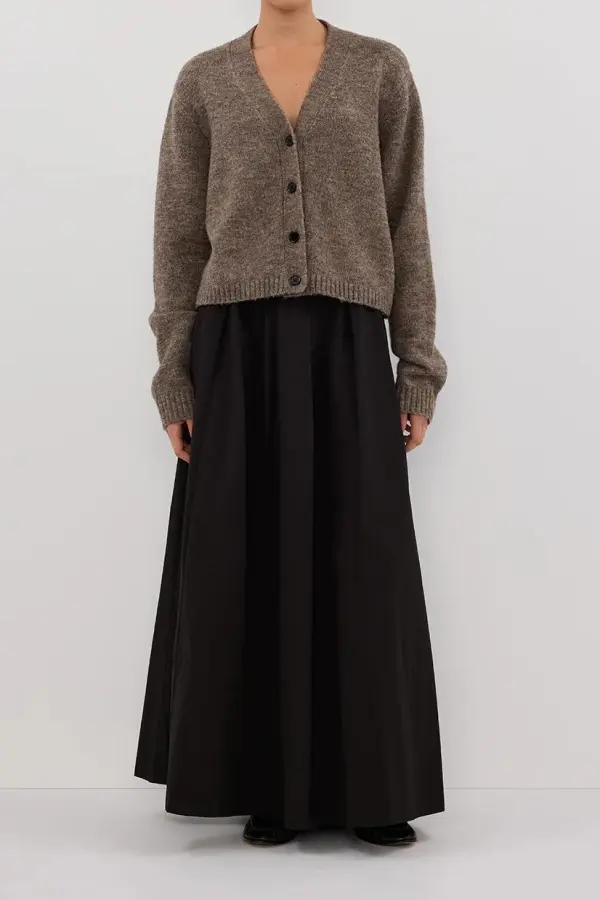 MARLE KNIT CARDIGAN