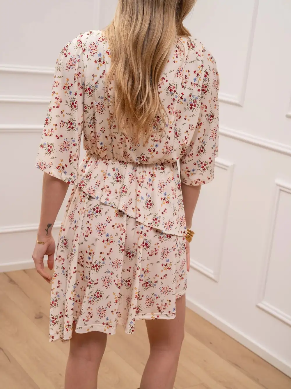 Mini V Neck Dress