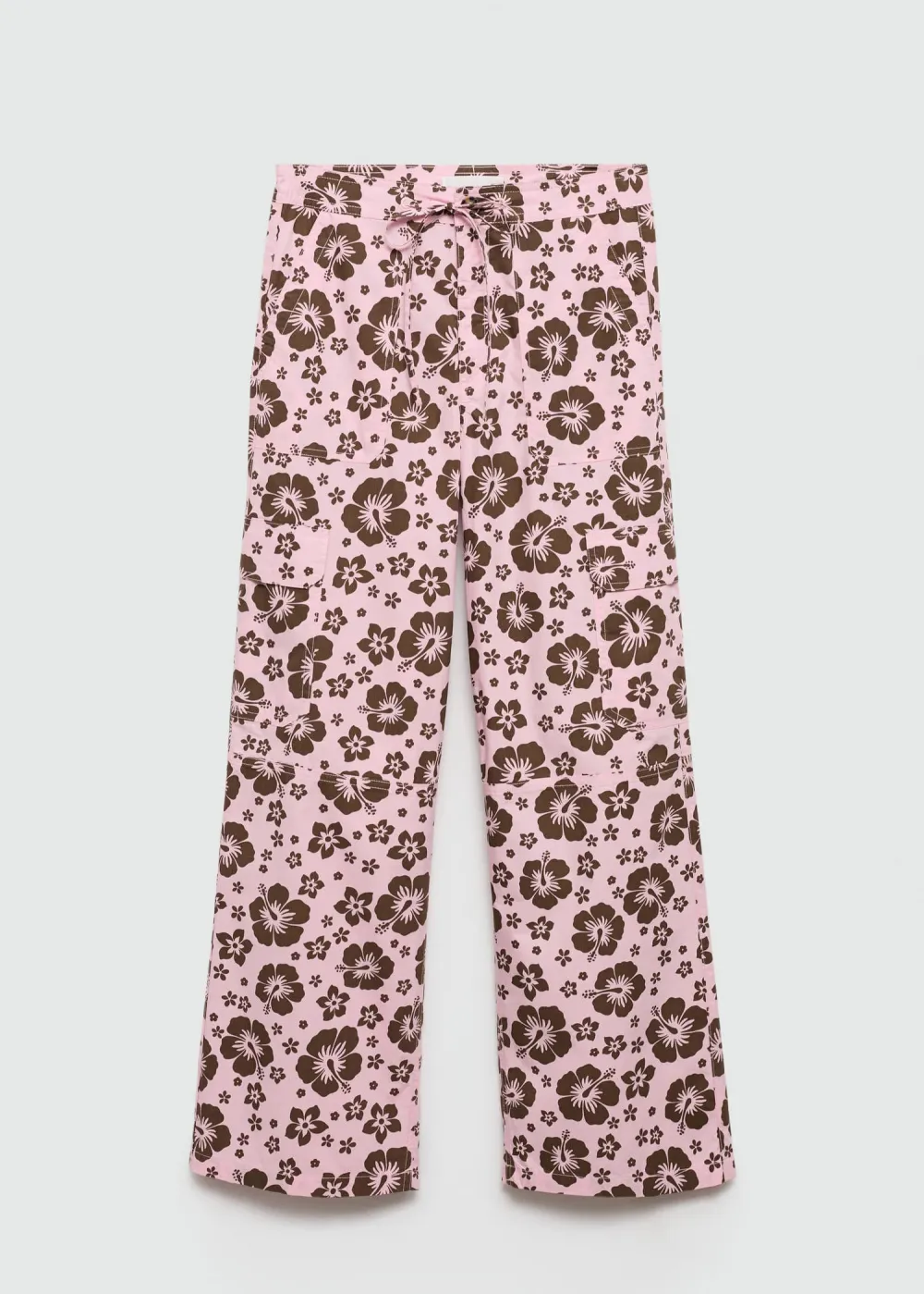 Flower print pants