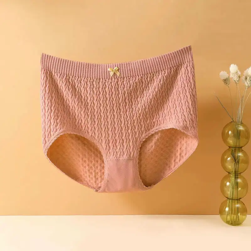 Plus Size High Waist Soft Touch Breathable Panty