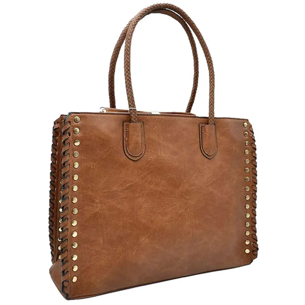 Tote Studded Shoulder Bag