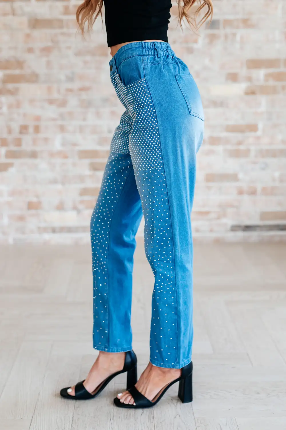 Beck And Call Rhinestone Pants