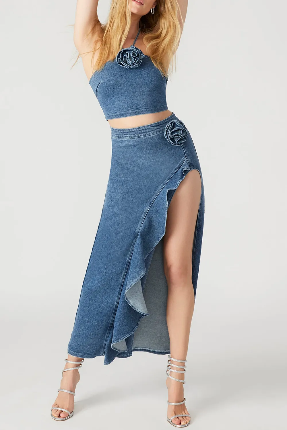 RESEDA DENIM TOP