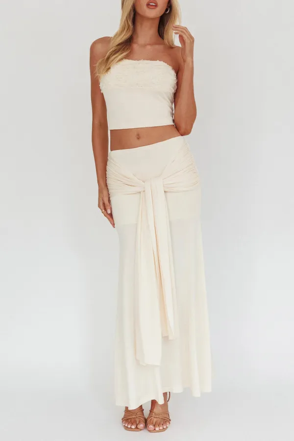 Solid Color Elegant Jacquard Top