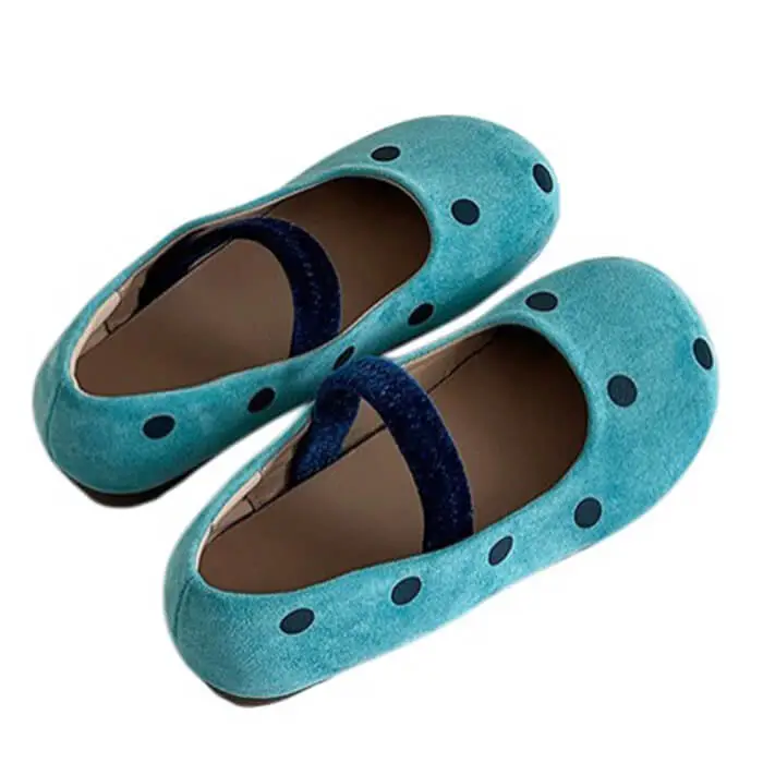 Polka Dot Ballet Sandals
