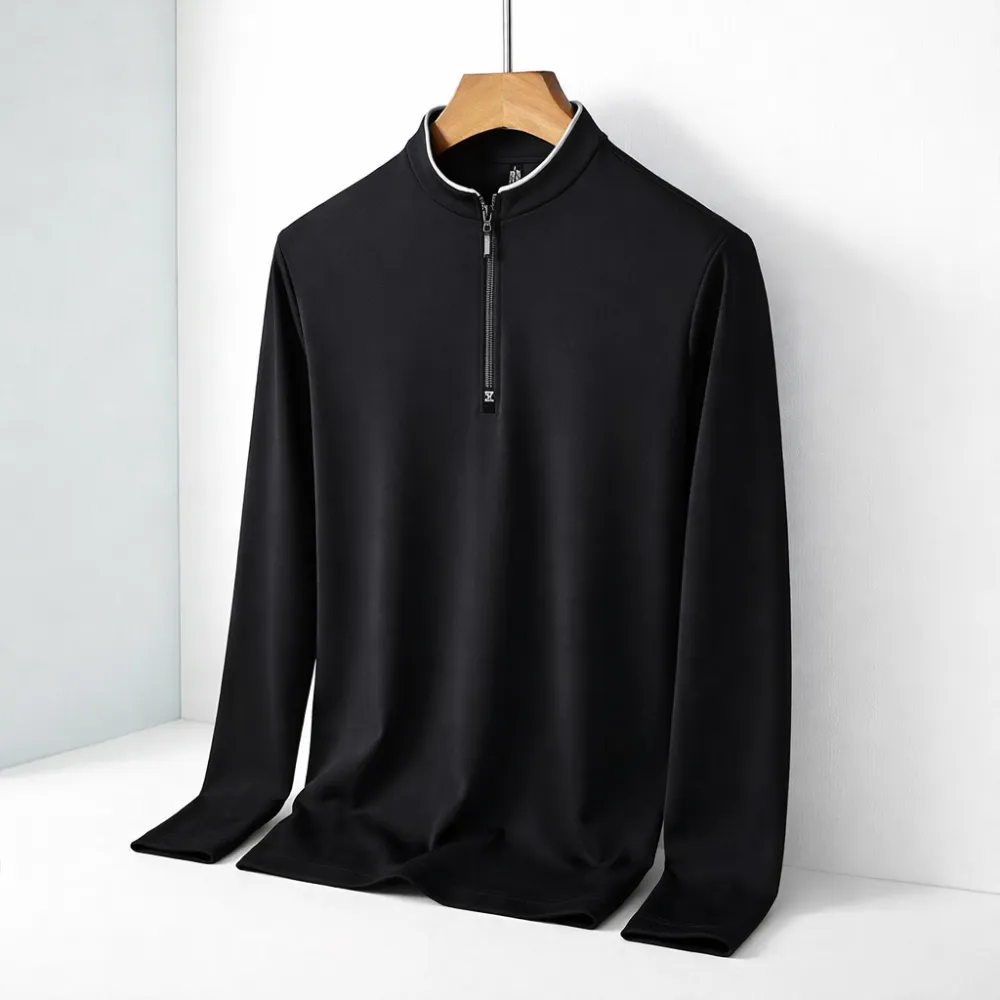 Half Zip Knit Pullover
