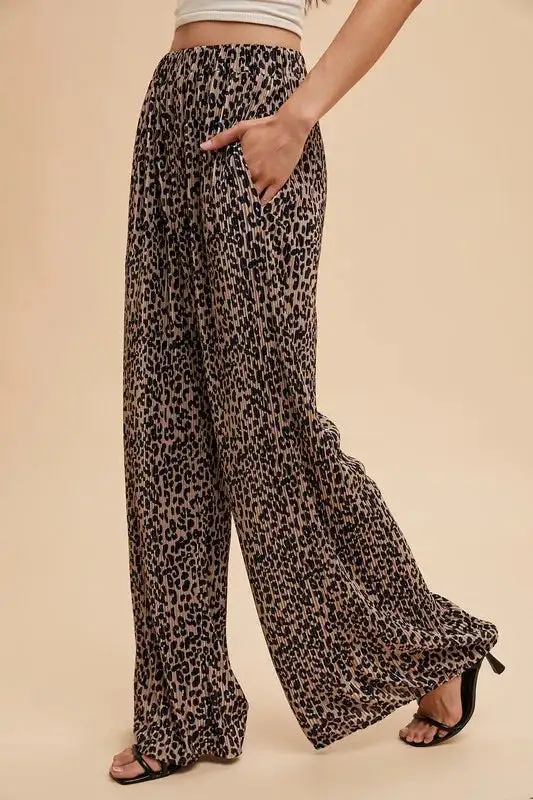 Everyday Leopard Trousers