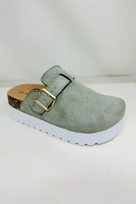 Suede Platform Shoes