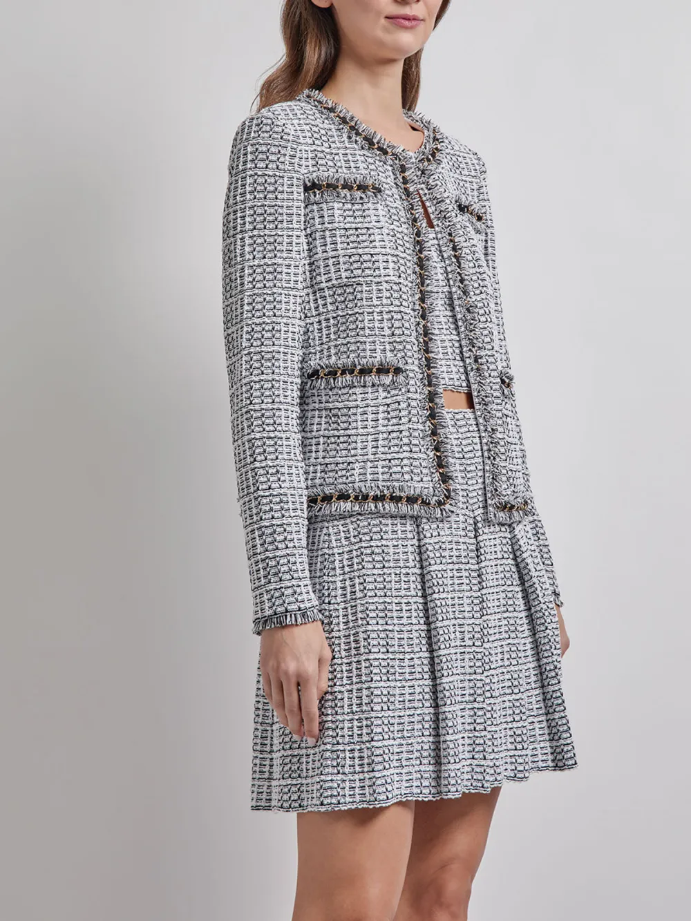 Tassel Hem Jacket
