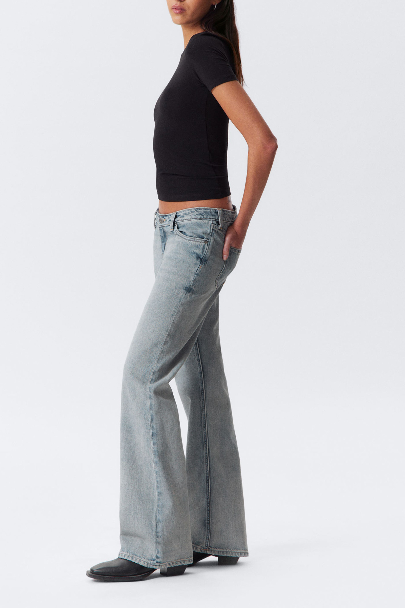 Bootcut Low Rise Jeans