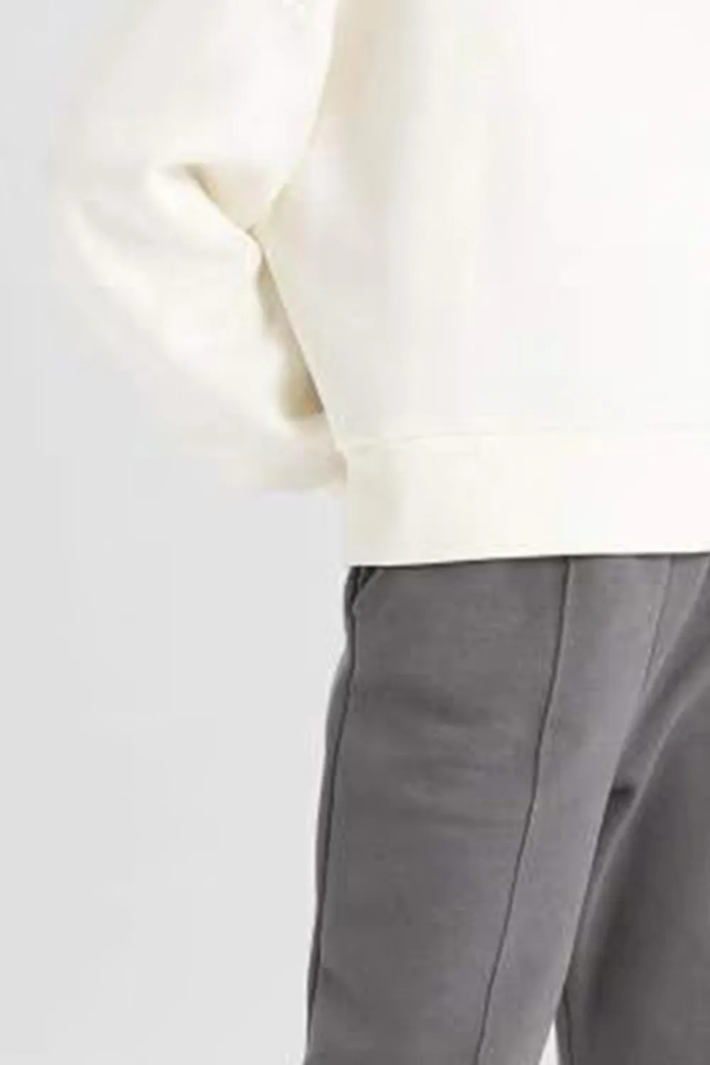 Jogger Thick Sweatshirt Fabric Trousers