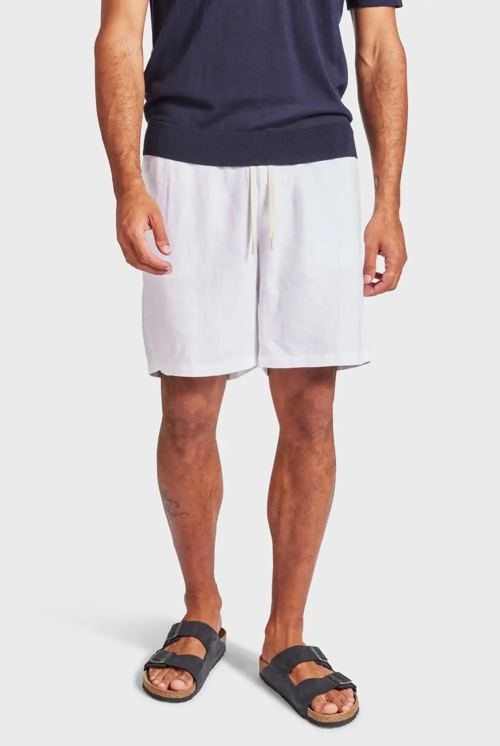 Jeff Linen Short-Oatmeal