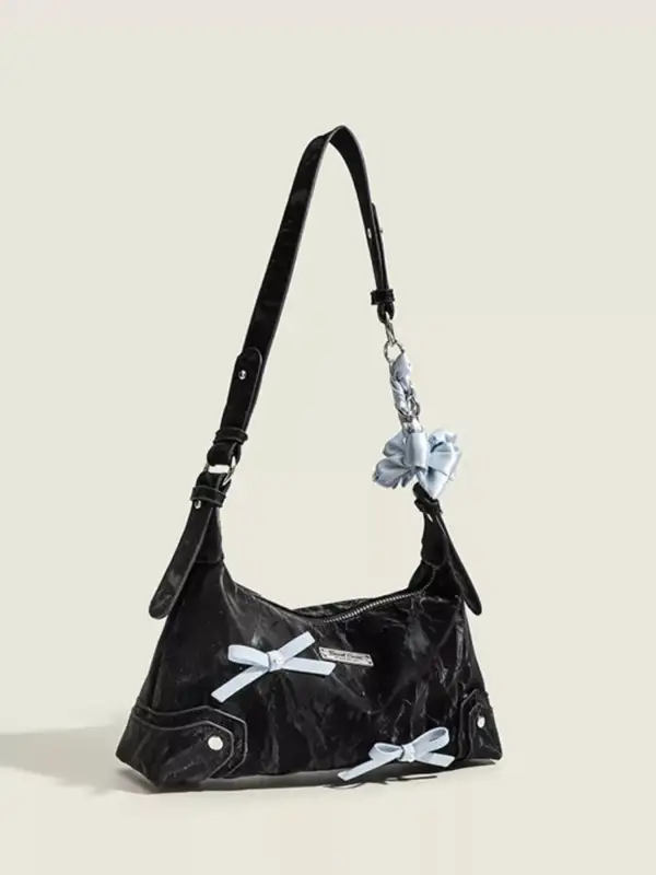 Bow Decor Shoulder Bag