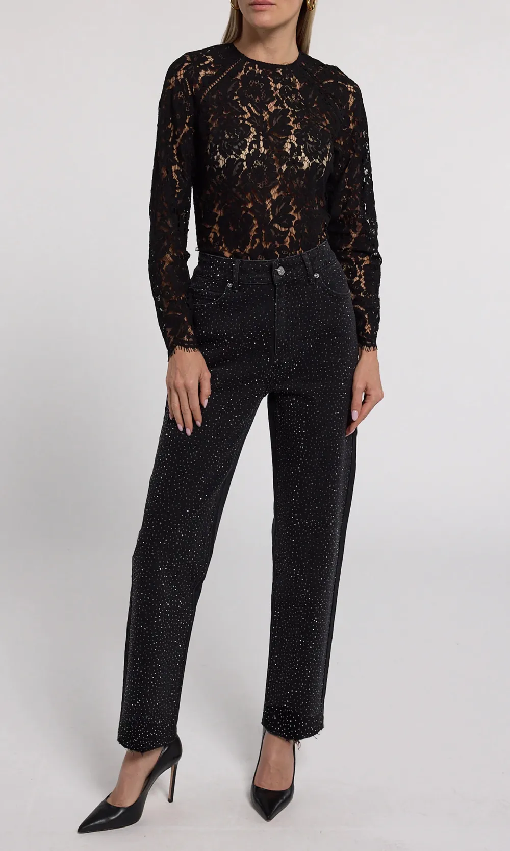 Compact Crystal Jeans