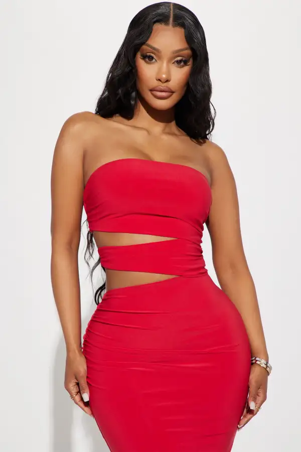 Merida Maxi Dress - Red