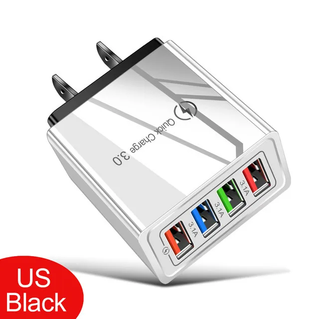 The Charger Big Tech Hates |   4-Port Quick Charge 3.0 + AI   Performance Boost