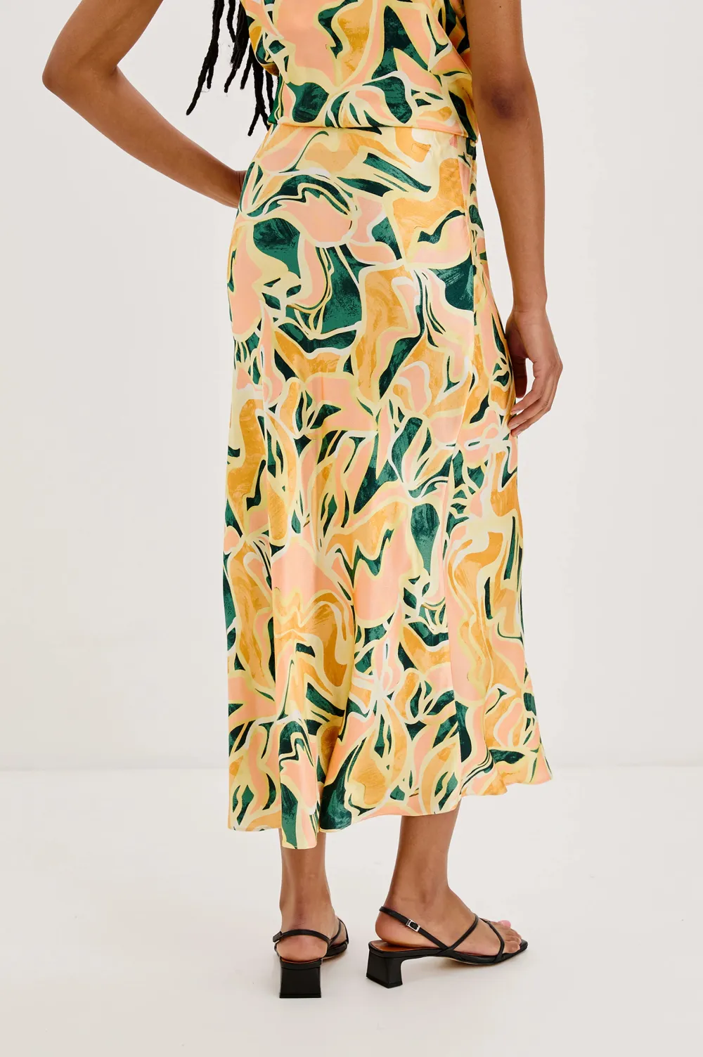 Art Print Women's Long A-Line Skirt
