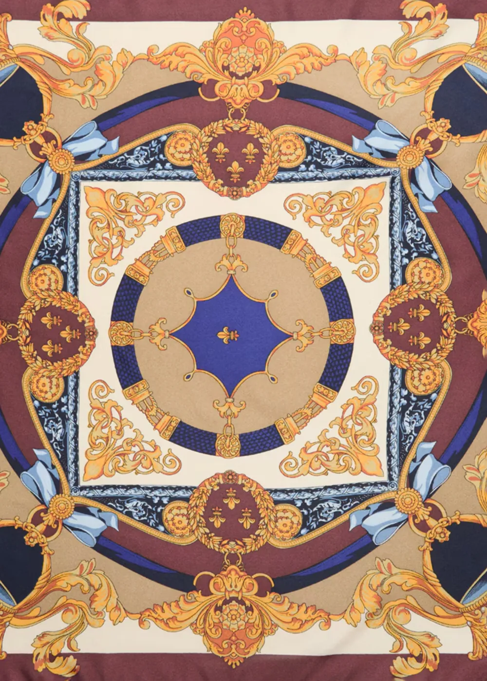 Casual Style Vintage Printed Scarf