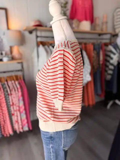 Downtown Everyday Striped Sweater
