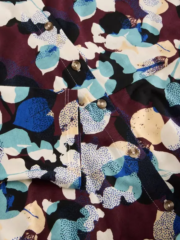 Midi Jersey Shirt Dress