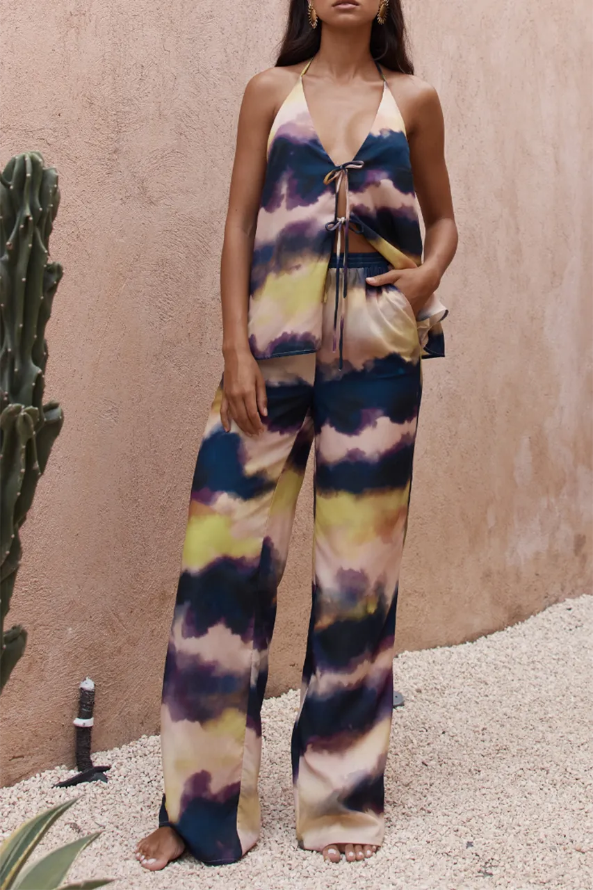Tie-Dye Holiday Pants
