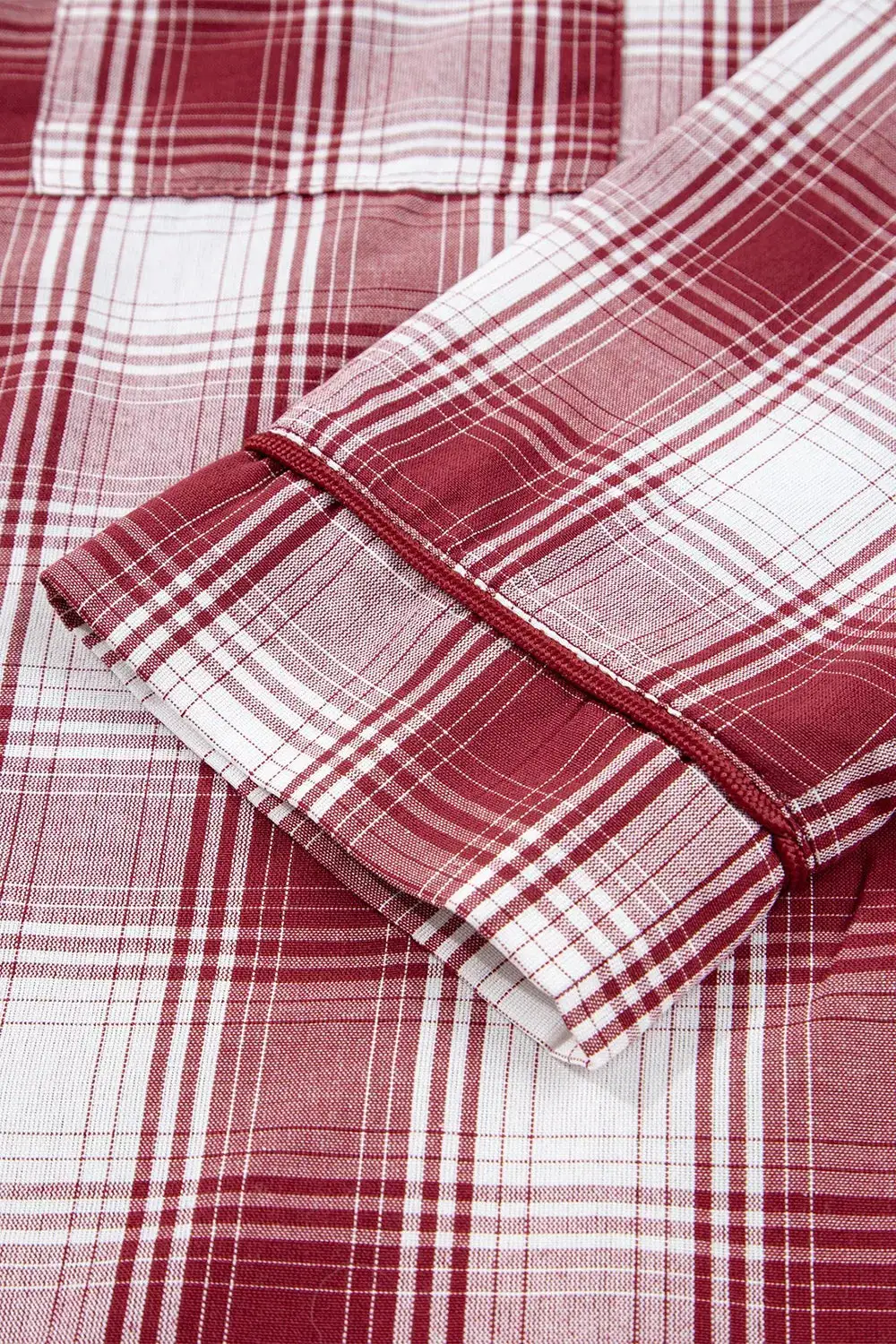 Plaid Drawstring Set
