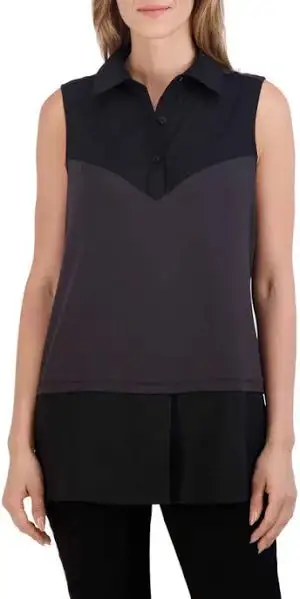 Layered Hem Tunic Tank