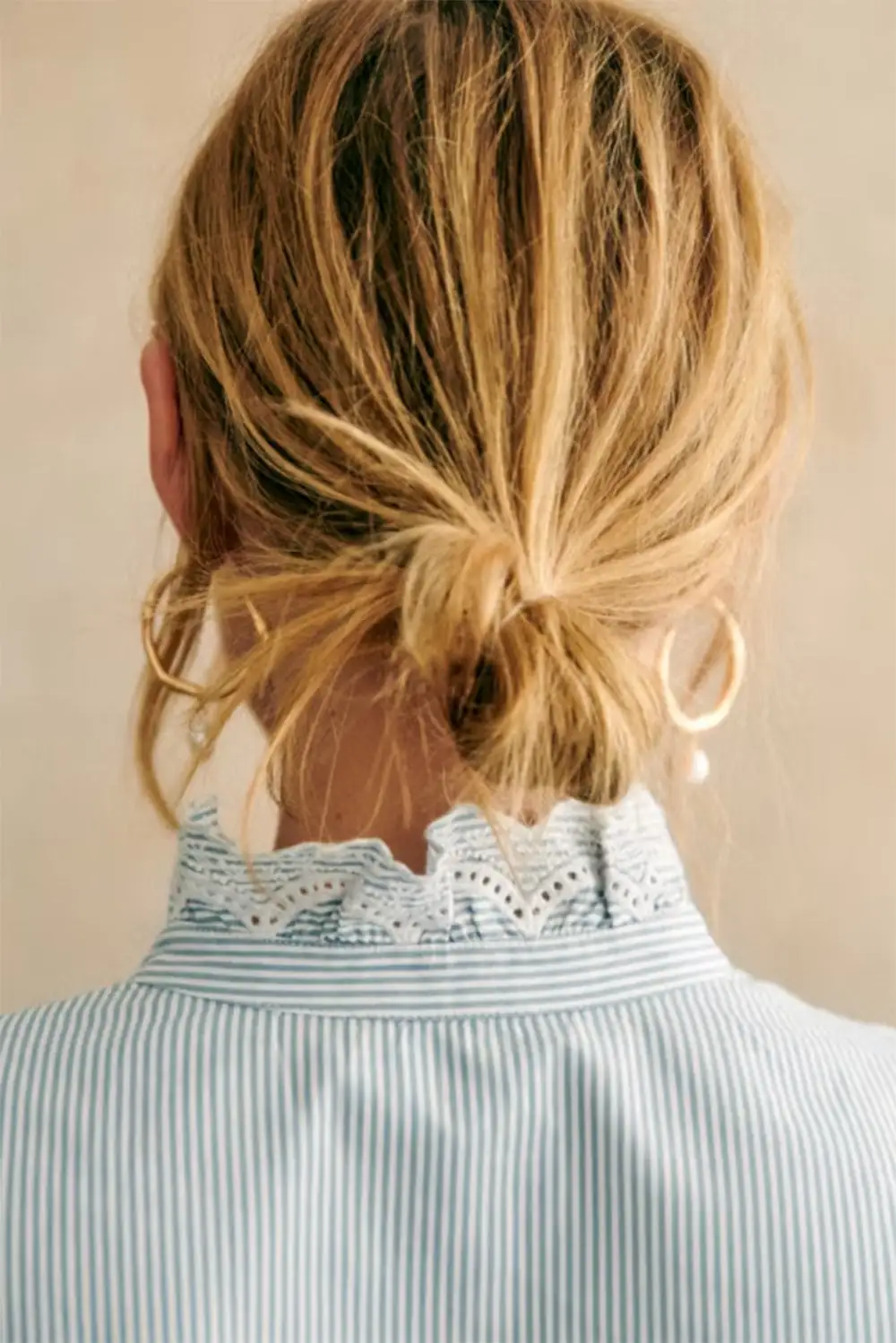 Frill Detail Long Sleeve Button Front Blouse