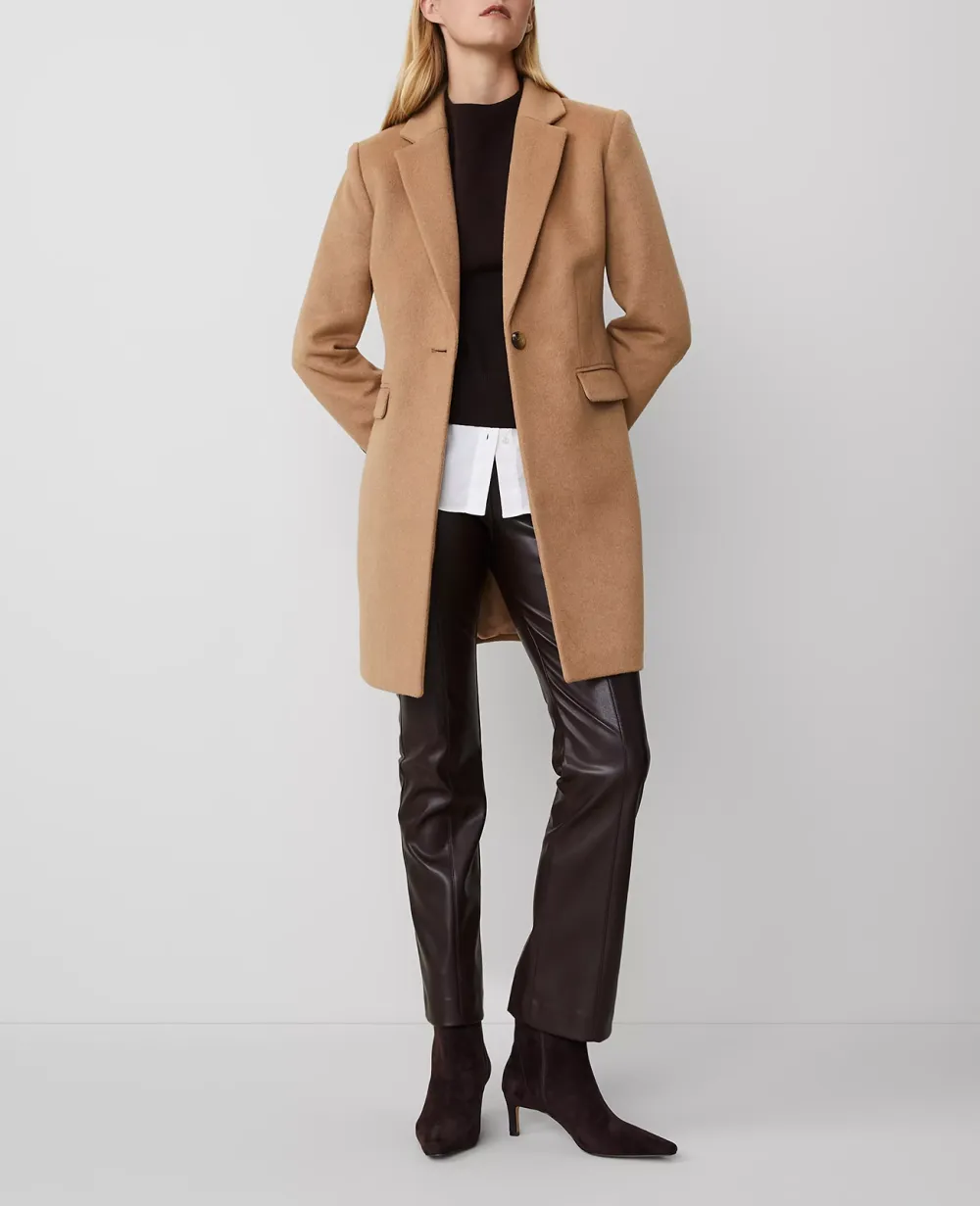 Petite Chesterfield Coat