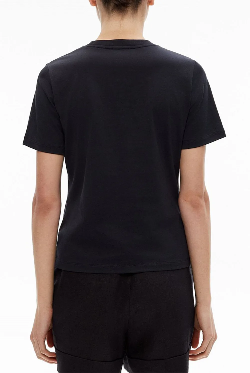 Solid Color Pure Cotton T-Shirt