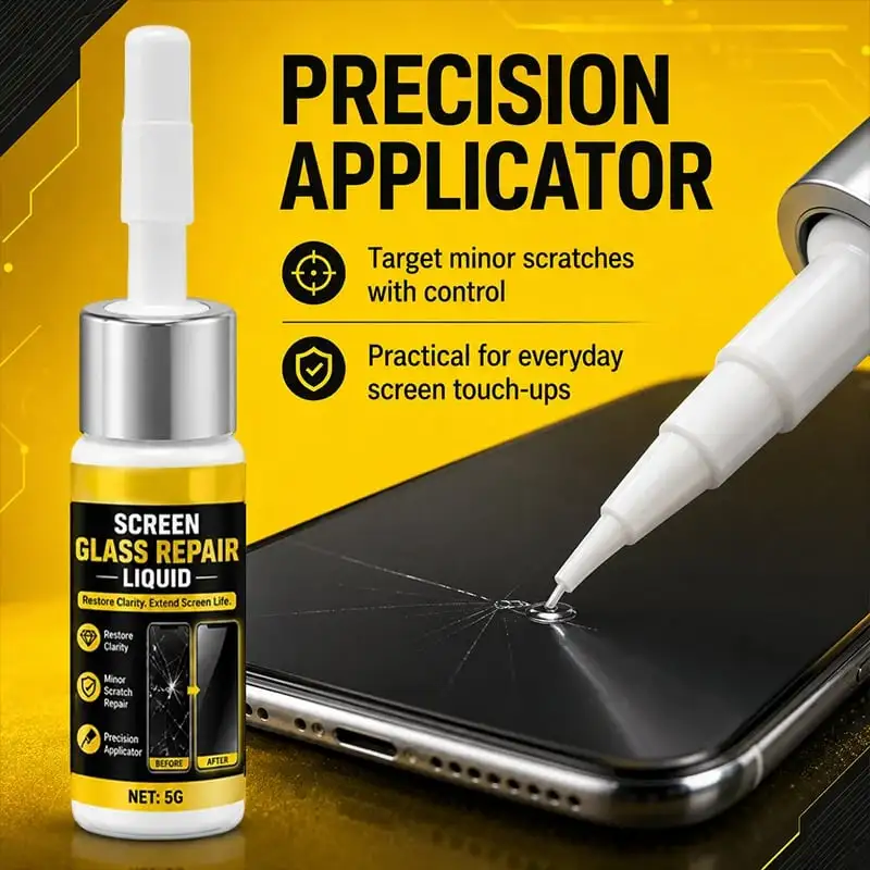Portable Screen Scratch Repair Liquid – Nano Polish, for Minor Scratches 📱