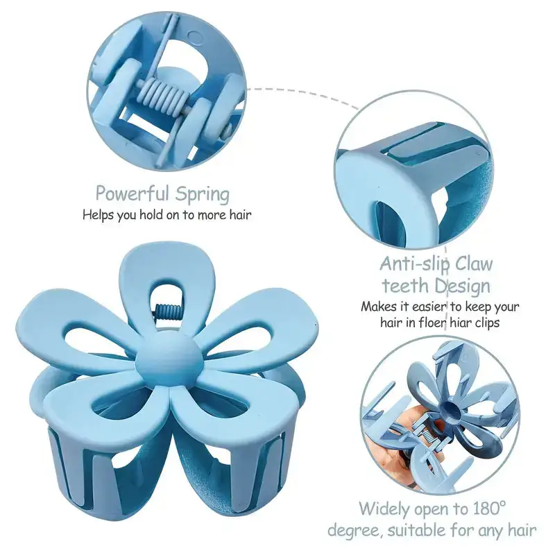 Floral Claw Clip