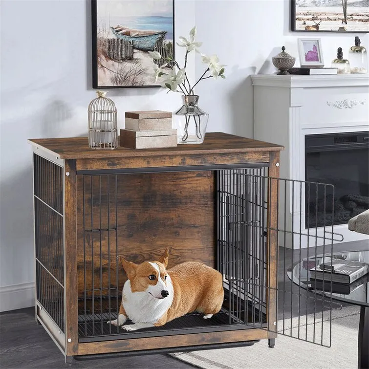 Distressed Style Algunde Pet Crate