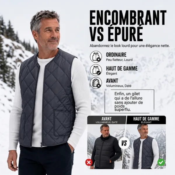 Men's warm vest