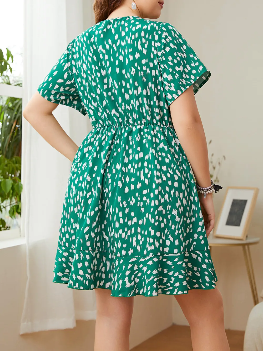 Hot Fashion Loose Printed Dress