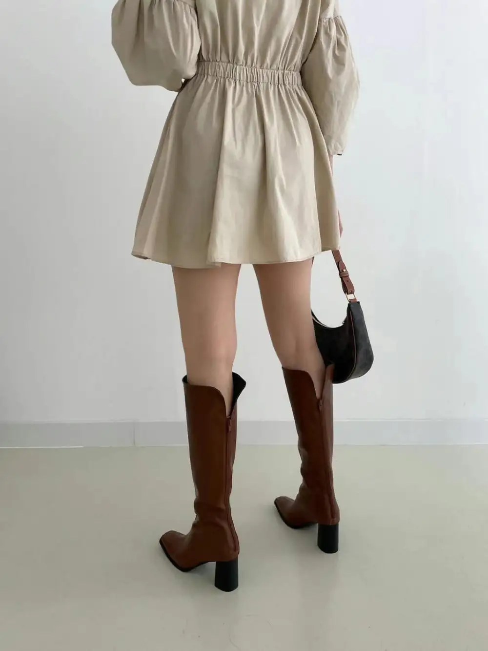 Chic Versatile Faux Leather Everyday Boots