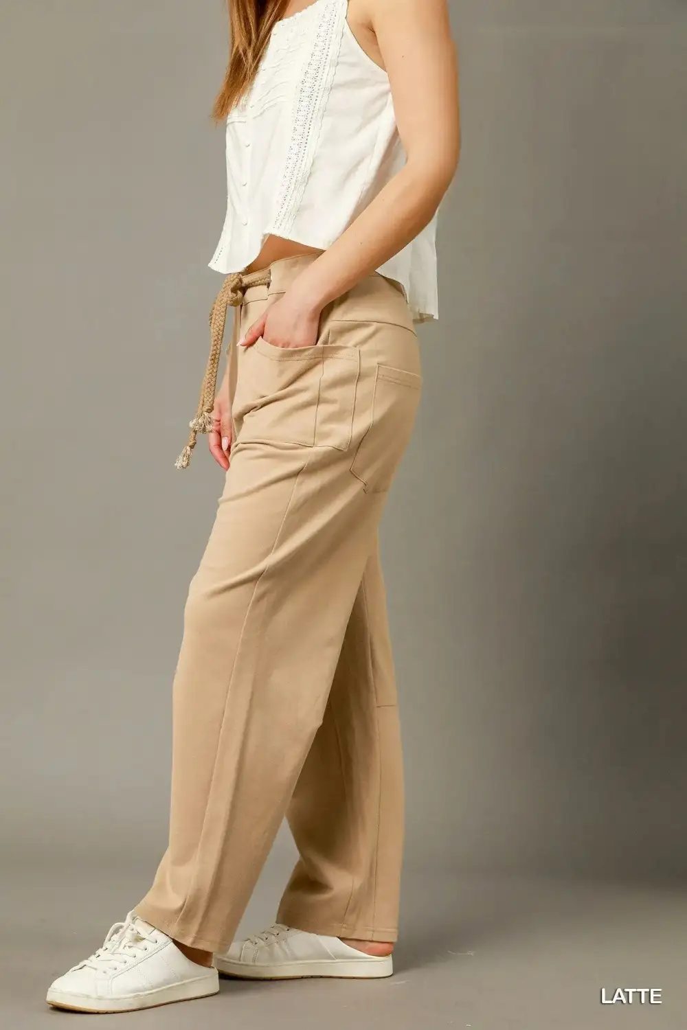 Cargo Inspired Drawstring Pants