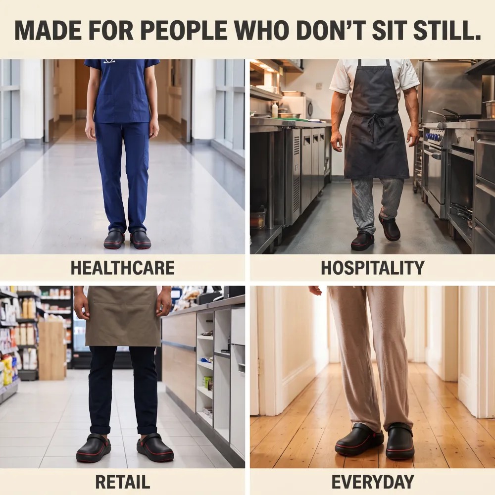 Ultra-Comfort Work Shoes