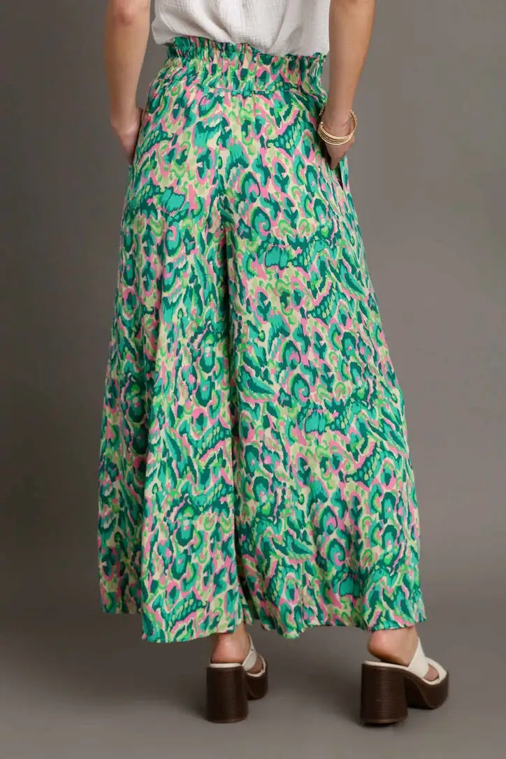 Weekend Roomy Wide Leg High Waist Casual Pants