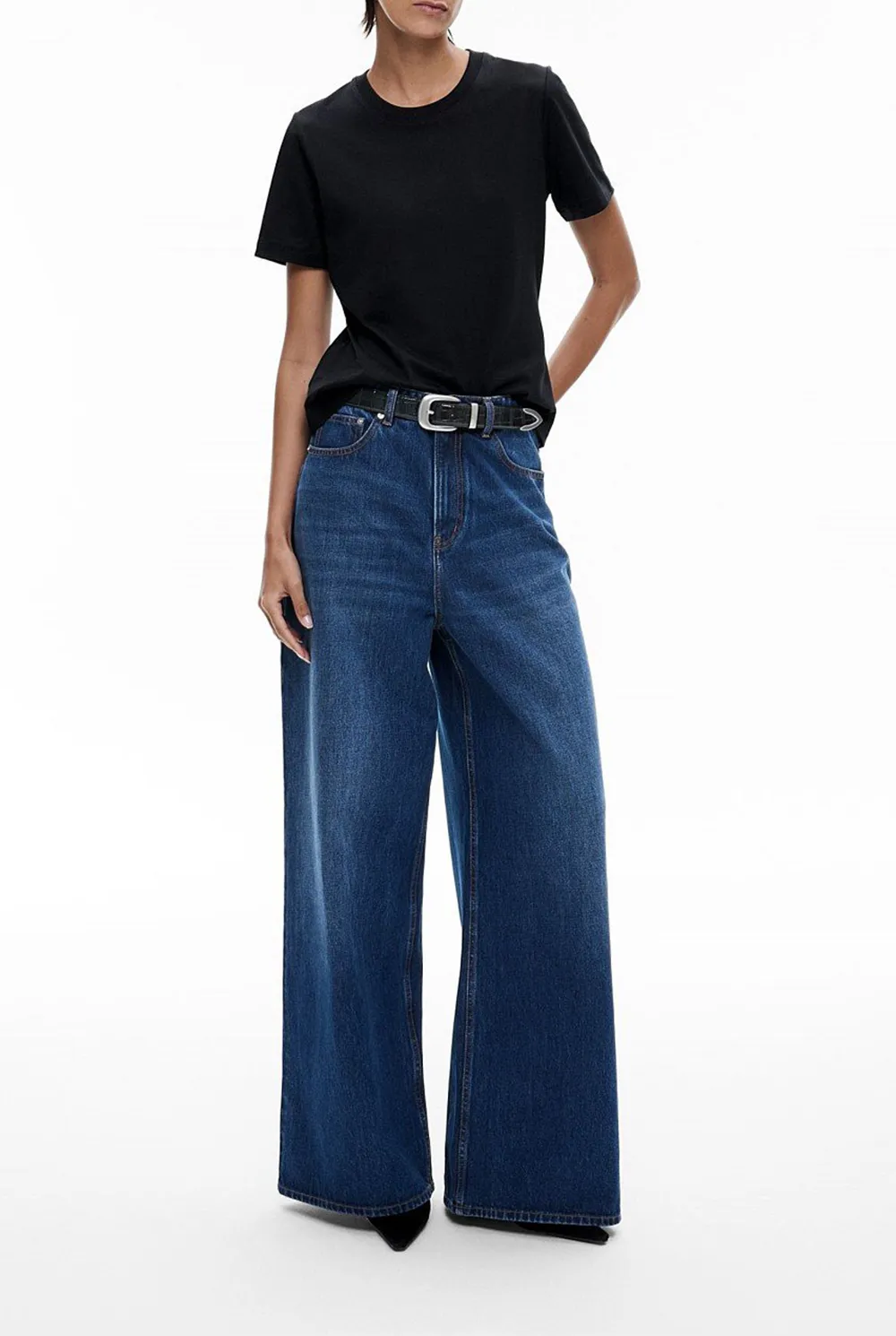 Solid Color Pure Cotton T-Shirt