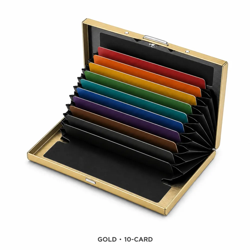 RFID Blocking Metal Card Holder