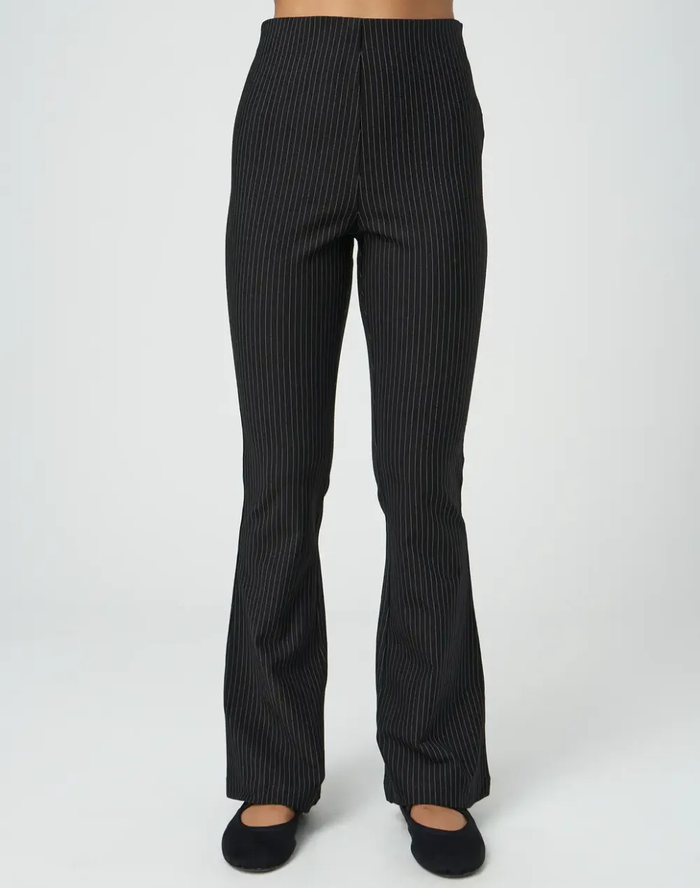 High Rise Pinstripe Pant