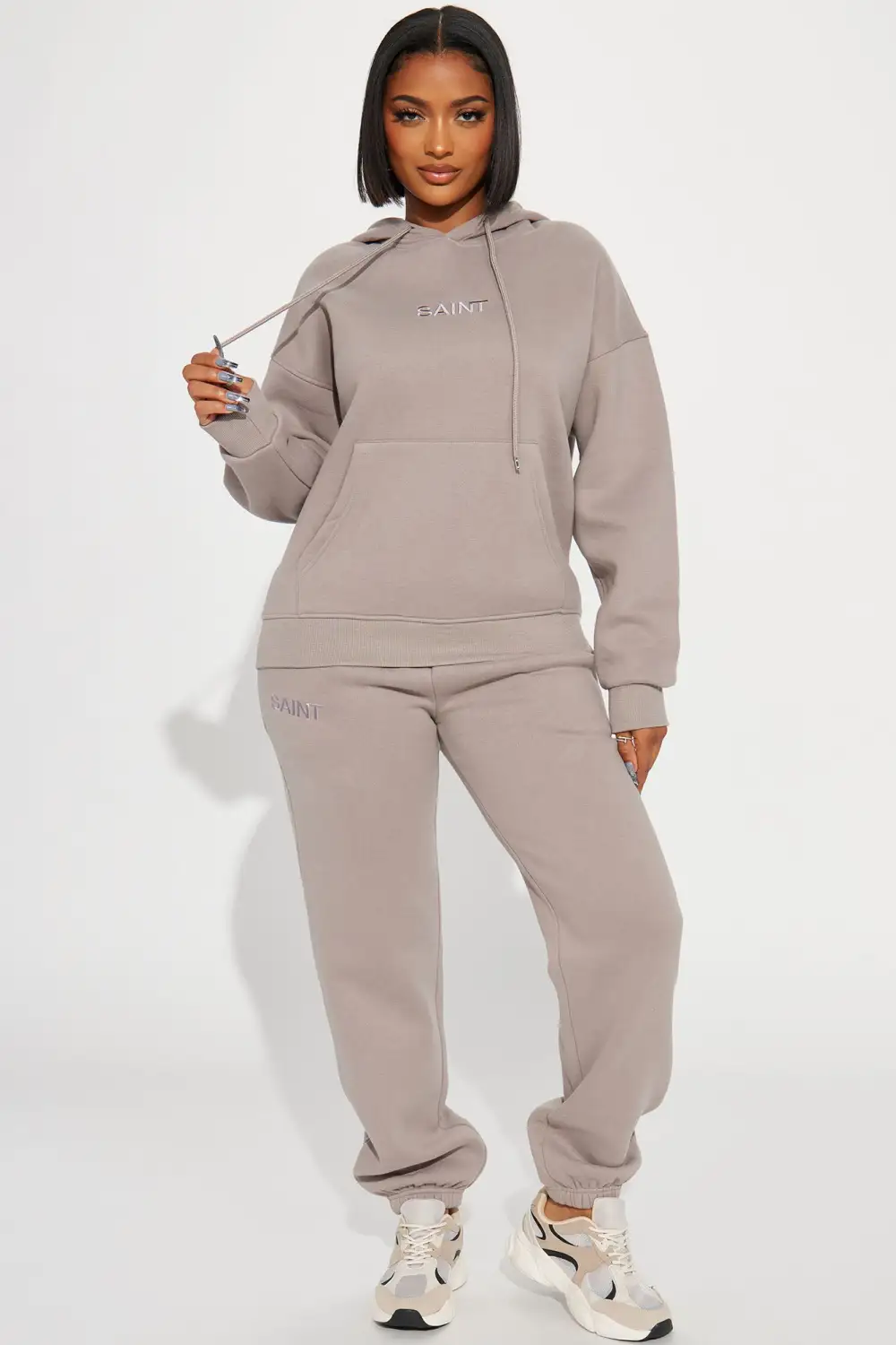Saint Sweatpant Set - Stone
