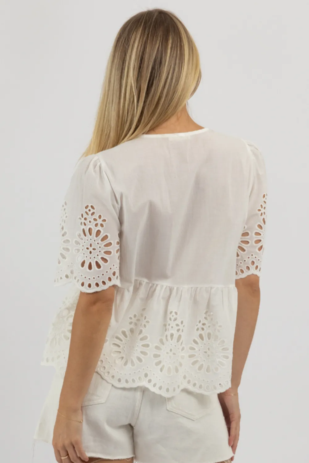 BELLA BOW FRONT TOP