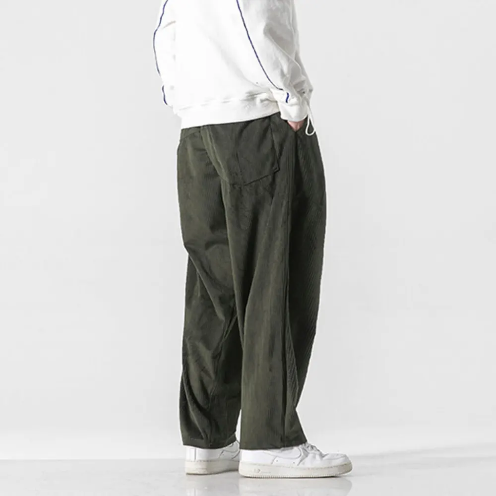 Minimal Relaxed Harem Pants